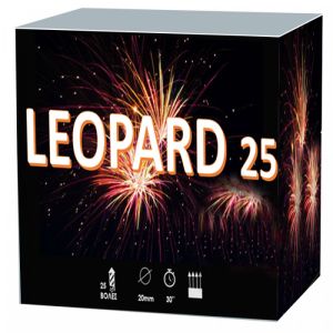 Πυροτεχνήματα Leopard 25 εναέριων βολών Hi Quality