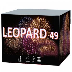 Πυροτεχνήματα Leopard 49 εναέριων βολών Hi Quality
