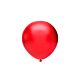 Μπαλόνια 5'' κόκκινο μεταλλικό (30 τεμάχια)