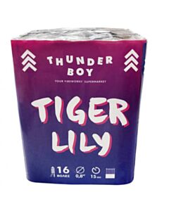 Πυροτεχνήματα 16 βολών Tiger Lily