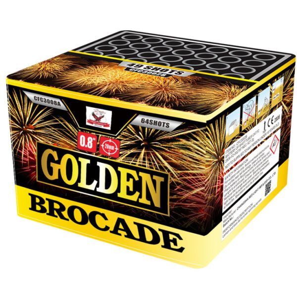 Πυροτεχνήματα 64 βολών Golden Brocade CFC3008A rambo-gr