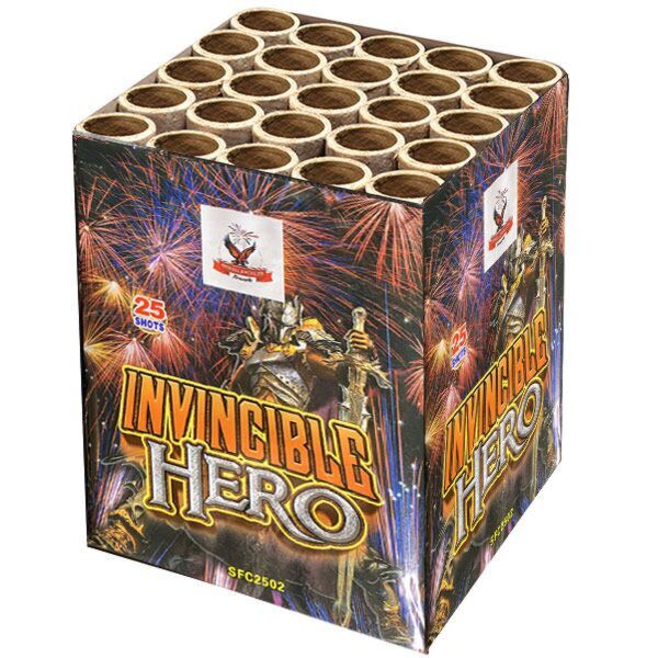 Πυροτεχνήματα 25 βολών Invincible Hero SFC2502 rambo-gr