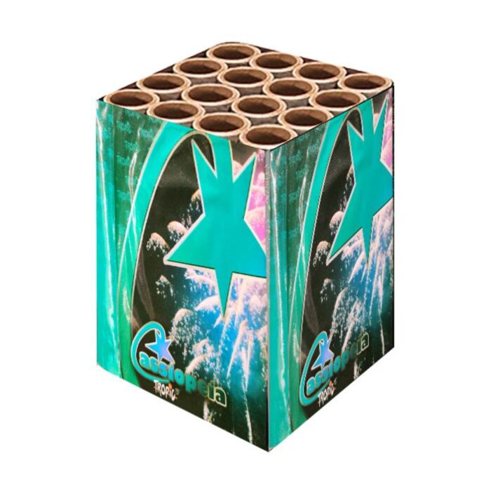 Πυροτεχνήματα 16 βολών TB150 Cassiopeia Tropic rambo-gr
